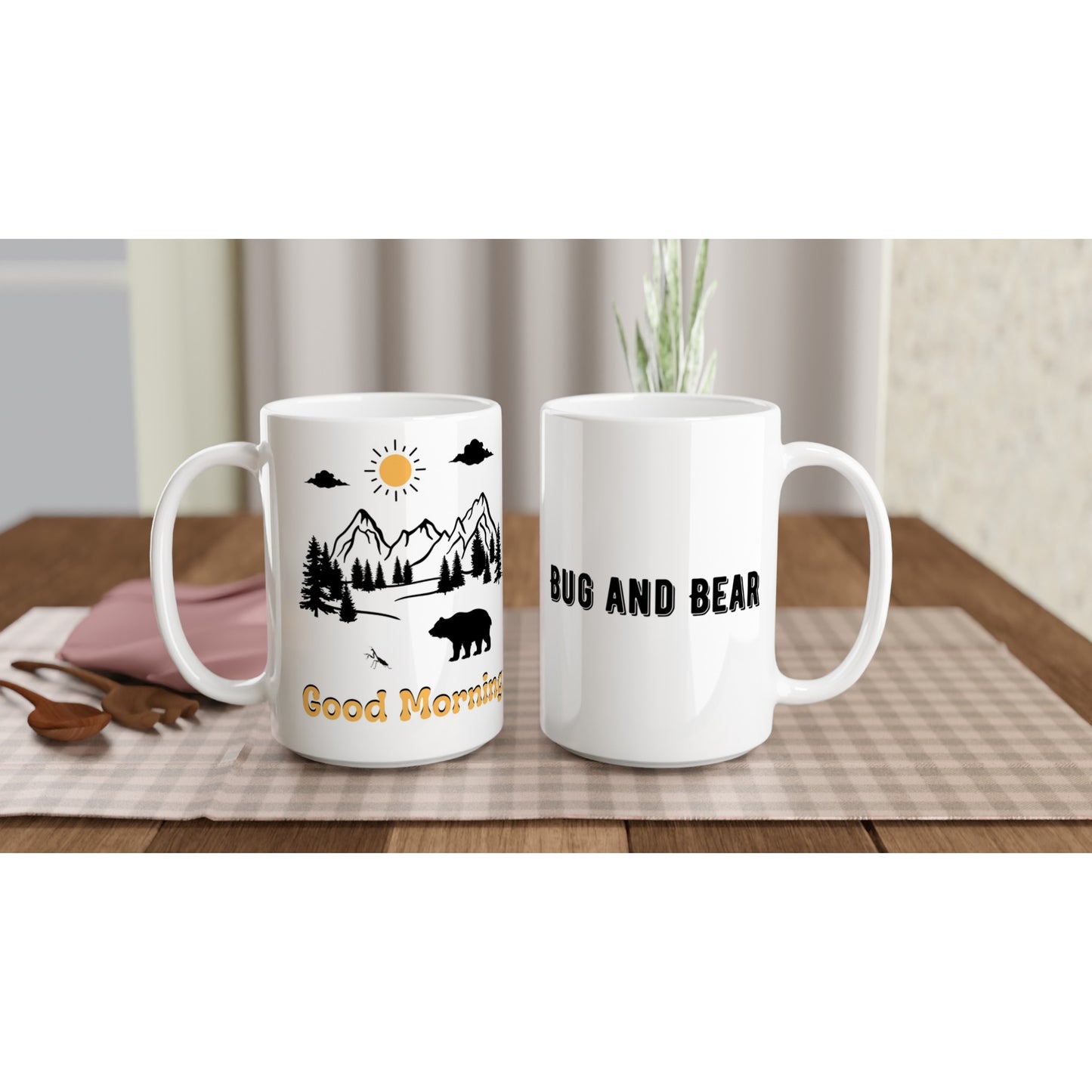 White 15oz Ceramic Mug