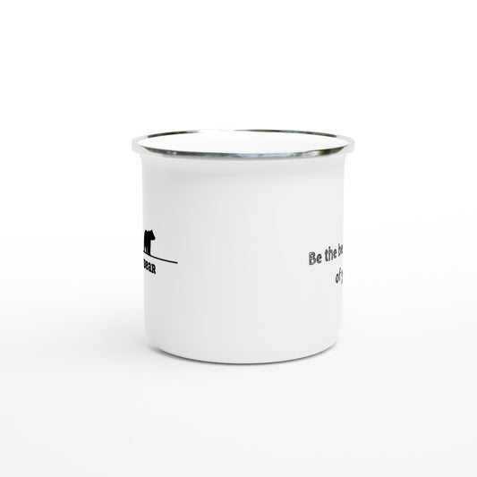 White 12oz Enamel Mug