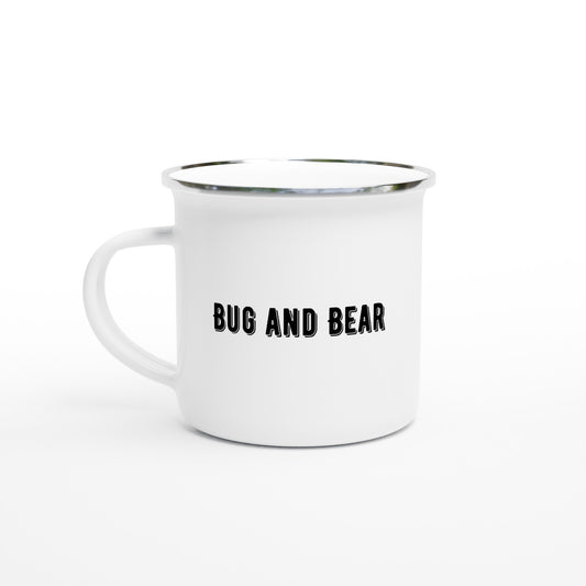 White 12oz Enamel Mug