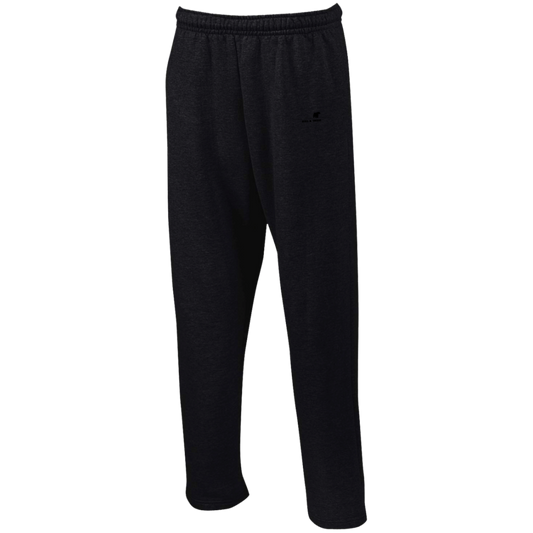 Open Bottom Sweatpants with Pockets