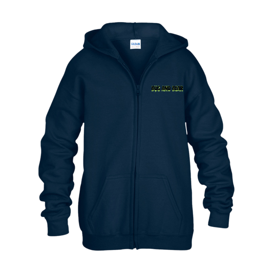 G186B Gildan Kids Heavy Blend Full Zip Hoodie
