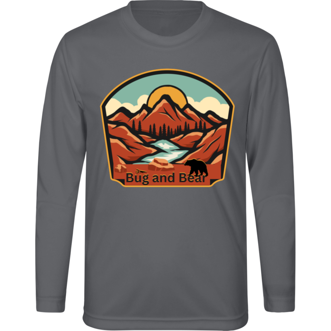 Kids Moisture Wicking Long Sleeve Tee