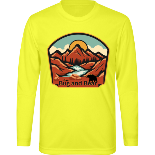 Kids Moisture Wicking Long Sleeve Tee