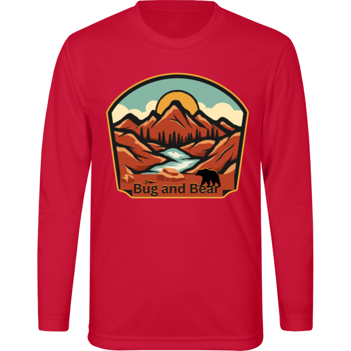 Kids Moisture Wicking Long Sleeve Tee