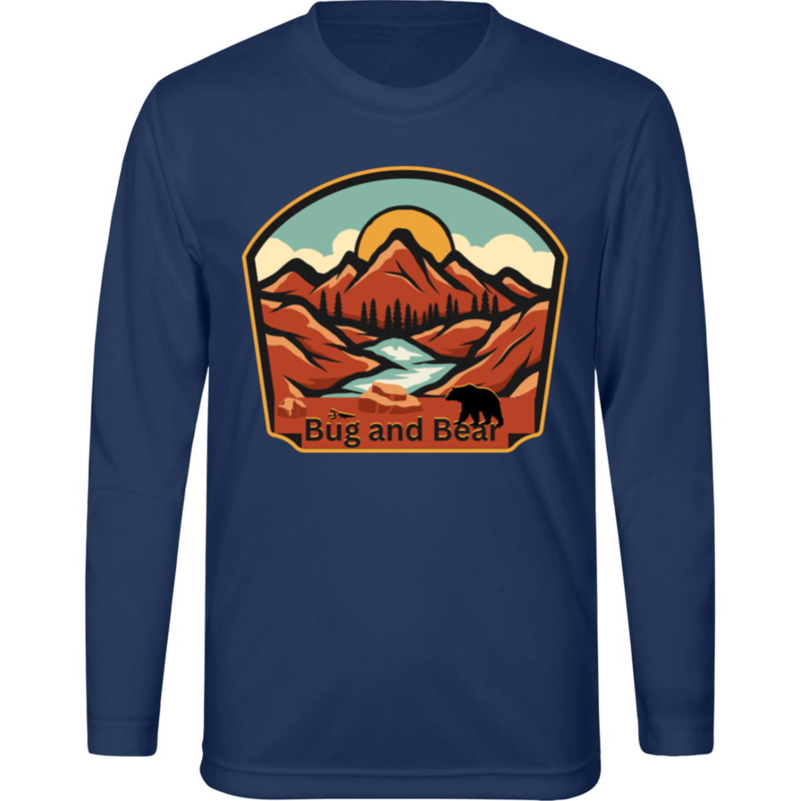 Kids Moisture Wicking Long Sleeve Tee