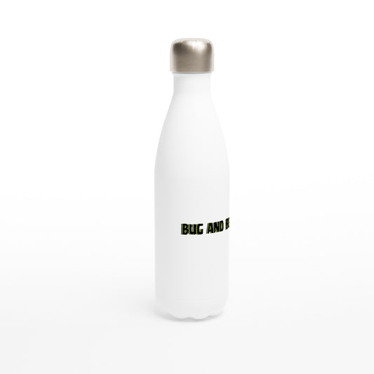 White 17oz Stainless Steel Water Bottle